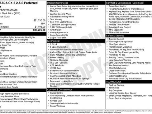 Certified 2025 MAZDA CX-5 AWD 2.5 S w/ Preferred Package image 40