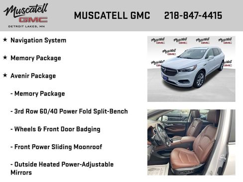 Used 2020 Buick Enclave Avenir w/ Avenir Technology Package image 6