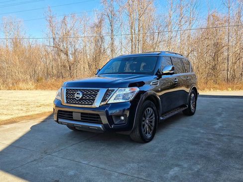 Used 2018 Nissan Armada Platinum w/ Captain Seat Package image 1