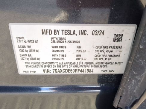 Used 2024 Tesla Model X image 35