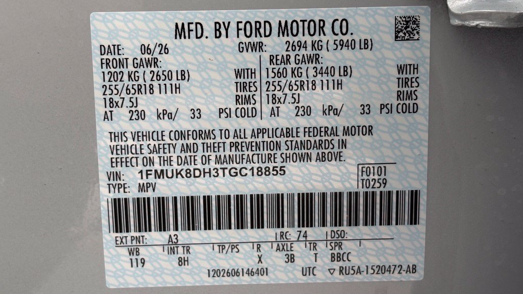 New 2026 Ford Explorer Active AWD/4WD image 55