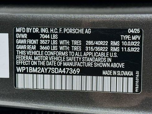 New 2025 Porsche Cayenne Turbo image 34