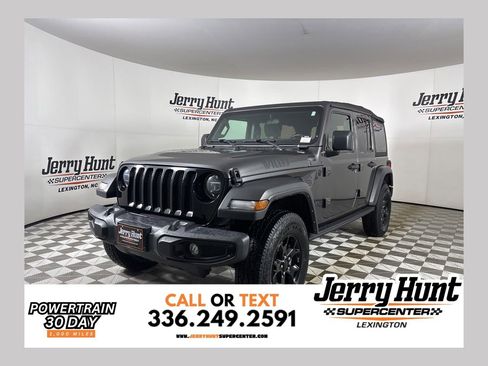 Used 2021 Jeep Wrangler Unlimited Willys image 1