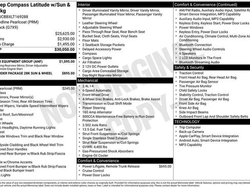 Used 2020 Jeep Compass Latitude w/ Popular Equipment Group image 6