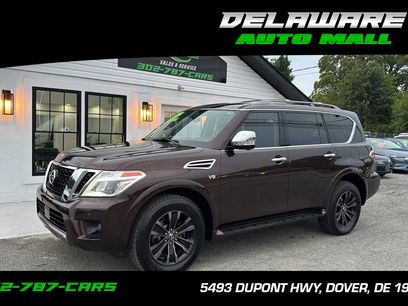 Used 2019 Nissan Armada Platinum w/ Captain's Chairs Package