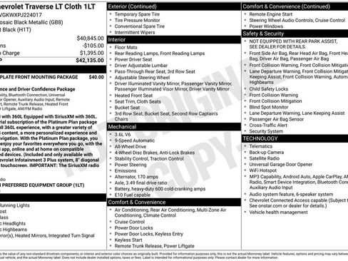 Used 2023 Chevrolet Traverse LT AWD/4WD image 11