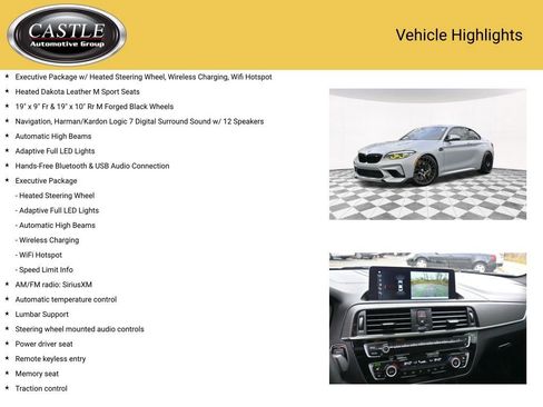 Used 2020 BMW M2 Competition w/ Executive Package image 4
