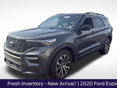 Certified 2020 Ford Explorer ST w/ Premium Technology Package AWD/4WD image 1