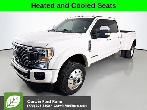 Certified 2020 Ford F450 Platinum w/ FX4 Off-Road Package image 3