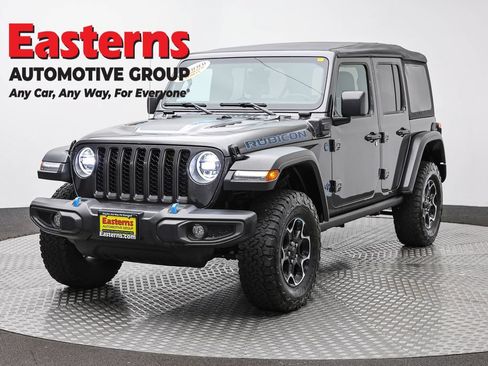 Used 2023 Jeep Wrangler Unlimited Rubicon 4xe w/ Cold Weather Group AWD/4WD image 1