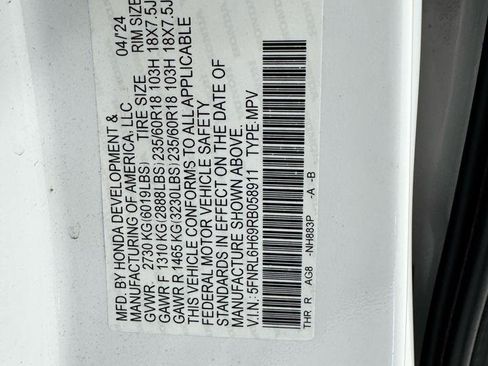 Used 2024 Honda Odyssey EX-L image 40