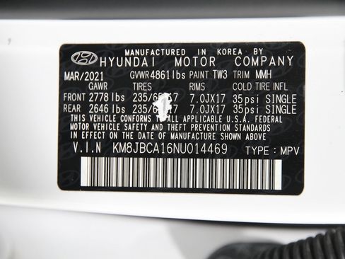 Certified 2022 Hyundai Tucson Blue image 23