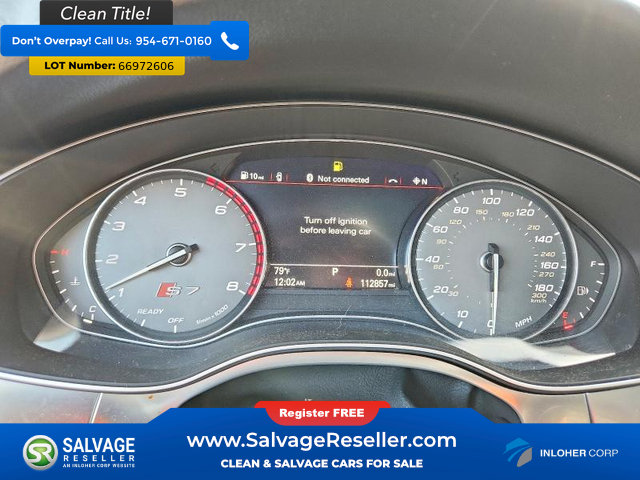 Used 2018 Audi S7 Prestige w/ S Sport Package AWD/4WD image 12