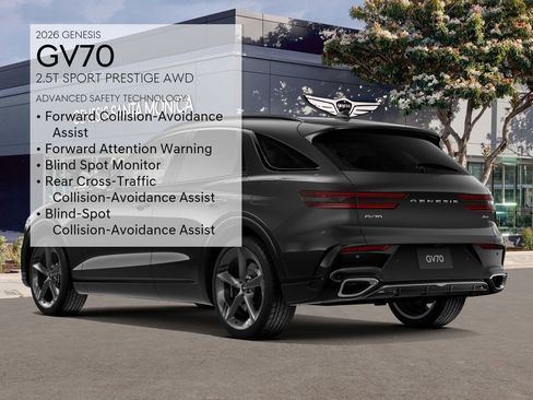 New 2026 Genesis GV70 2.5T Sport Prestige image 7
