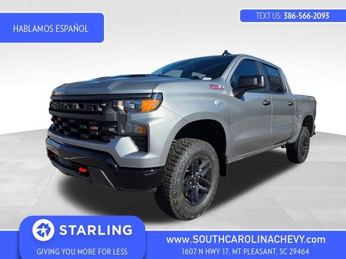 New 2026 Chevrolet Silverado 1500 Custom Trail Boss AWD/4WD image 1