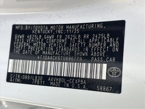 Used 2026 Toyota Camry XSE w/ Premium Plus Package image 26