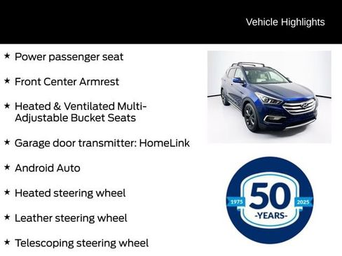 Used 2017 Hyundai Santa Fe Sport w/ Cargo Package AWD/4WD image 16