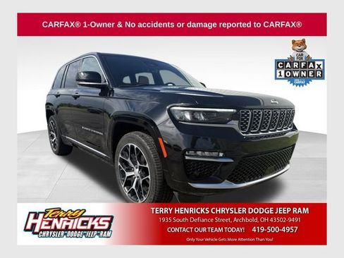 Used 2025 Jeep Grand Cherokee Summit w/ Adv Protech Group IV AWD/4WD image 1