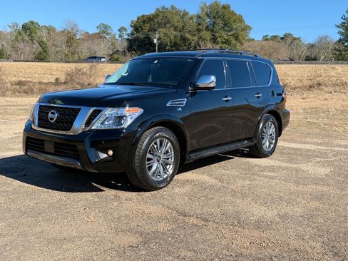 Used 2020 Nissan Armada Platinum w/ Captain's Chairs Package image 1