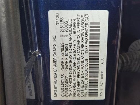 Used 2020 Acura TLX w/ Technology Package FWD image 26