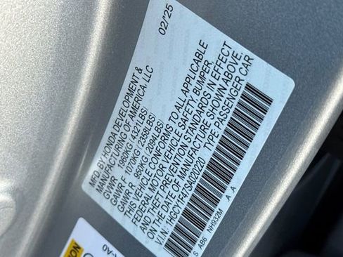 Certified 2025 Honda Accord SE image 35