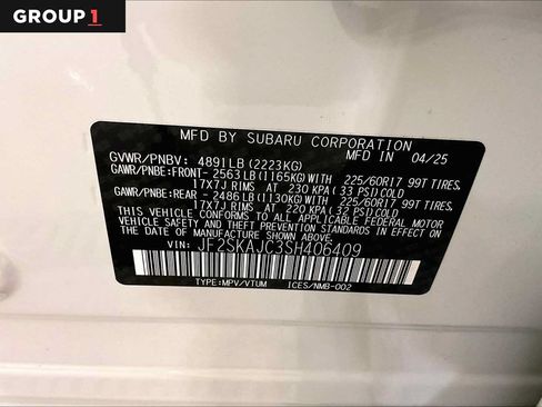Used 2025 Subaru Forester Wilderness AWD/4WD image 37