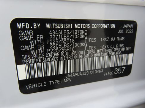New 2025 Mitsubishi Outlander Sport AWD image 24
