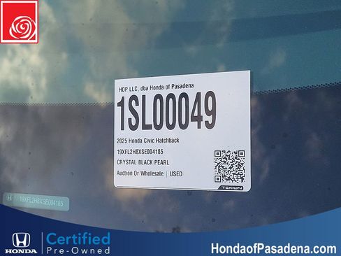 Certified 2025 Honda Civic Sport image 31