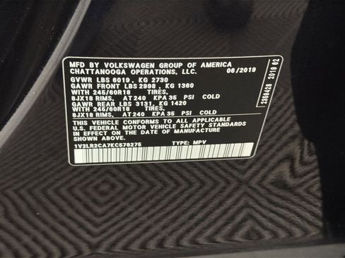 Used 2019 Volkswagen Atlas SE w/ Towing Package image 27