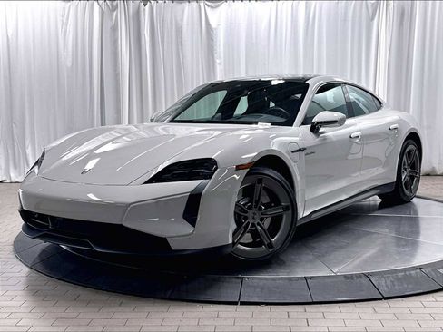 Used 2025 Porsche Taycan Turbo AWD/4WD image 1