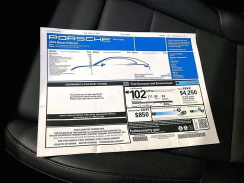 New 2026 Porsche Macan 4 Electric AWD/4WD image 13