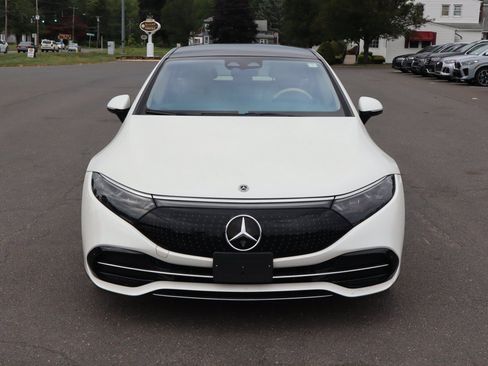 Used 2023 Mercedes-Benz EQS 450+ 4MATIC Sedan w/ Winter Package image 2