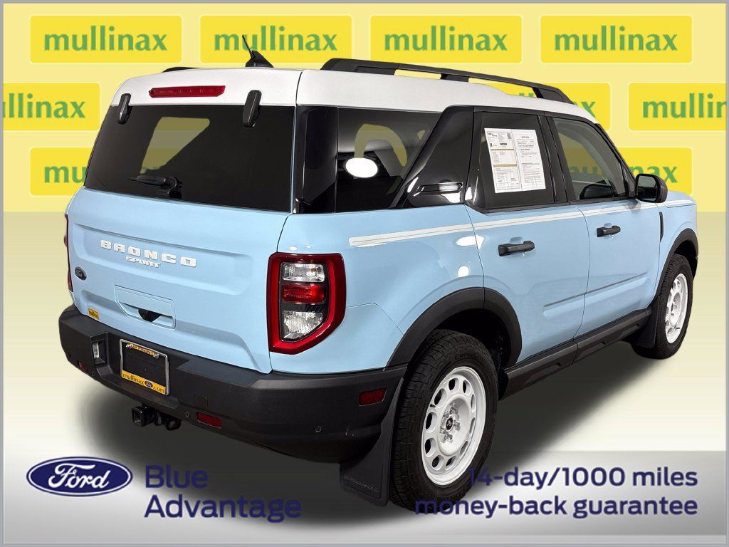 Certified 2023 Ford Bronco Sport Heritage w/ Heritage Convenience Package AWD/4WD image 4