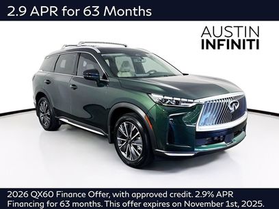 New 2026 INFINITI QX60 Luxe w/ Cargo Package