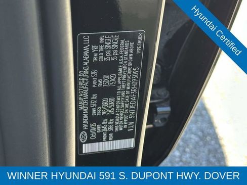 Certified 2024 Hyundai Santa Cruz Limited image 27