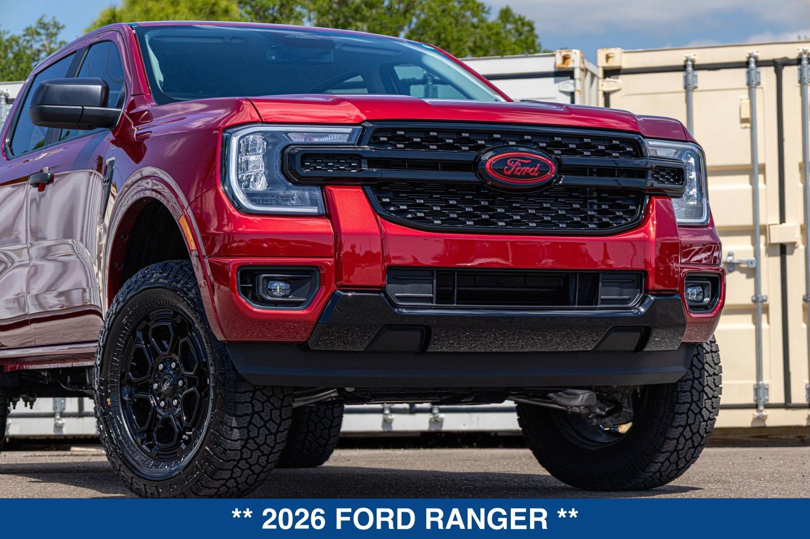 New 2026 Ford Ranger XLT w/ Black Appearance Package RWD image 23