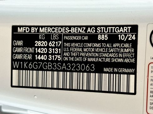 Certified 2025 Mercedes-Benz S 580 4MATIC Sedan image 31