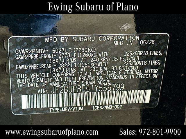 Used 2026 Subaru Outback Premium AWD/4WD image 34