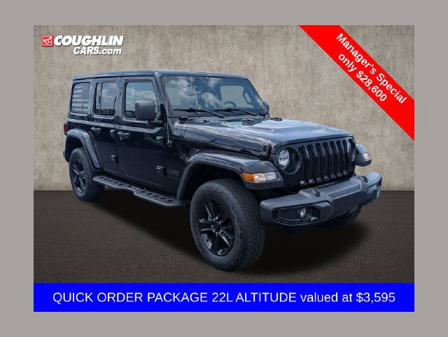 Used 2021 Jeep Wrangler Unlimited Sahara AWD/4WD 360° Tour