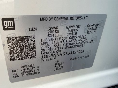 Used 2025 GMC Acadia Elevation w/ Elevation Premium Package AWD/4WD image 45