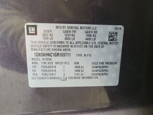 Used 2016 Chevrolet Suburban LT w/ Max Trailering Package image 33