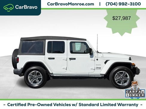 Used 2023 Jeep Wrangler Unlimited Sahara AWD/4WD image 5