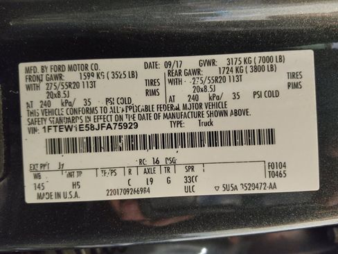 Used 2018 Ford F150 Lariat AWD/4WD image 33