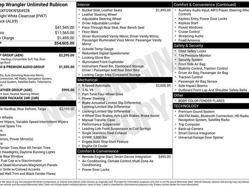 Used 2019 Jeep Wrangler Unlimited Rubicon w/ Dual Top Group image 10