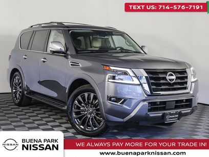 Certified 2024 Nissan Armada Platinum w/ Captain's Chairs Package