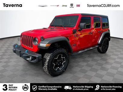 Used 2021 Jeep Wrangler Unlimited Rubicon 4xe w/ Steel Bumper Group