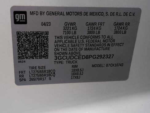 Used 2023 Chevrolet Silverado 1500 Custom Trail Boss image 32