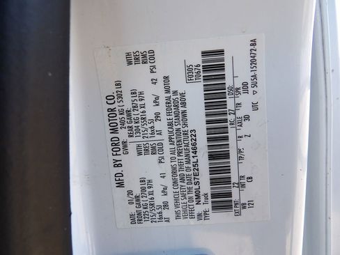 Used 2020 Ford Transit Connect XL image 54