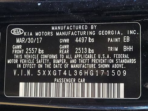 Used 2017 Kia Optima LX w/ Driver Convenience Package FWD image 33