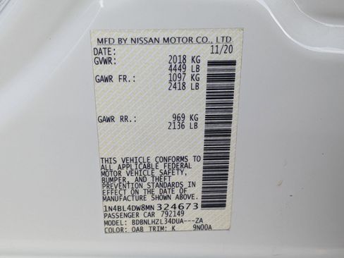 Used 2021 Nissan Altima 2.5 SV image 34